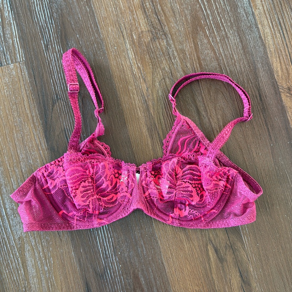 Simone Perele - Reve Demi Cup Bra, Magenta, 32B/C, NW